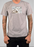 T-shirt léopard des neiges