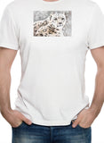 Camiseta de leopardo de las nieves