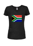 Camiseta de la bandera sudafricana