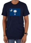 Camiseta de la bandera del estado de Carolina del Sur