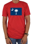 Camiseta de la bandera del estado de Carolina del Sur