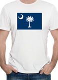 T-shirt Drapeau de l'État de Caroline du Sud