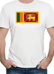 T-shirt drapeau srilankais