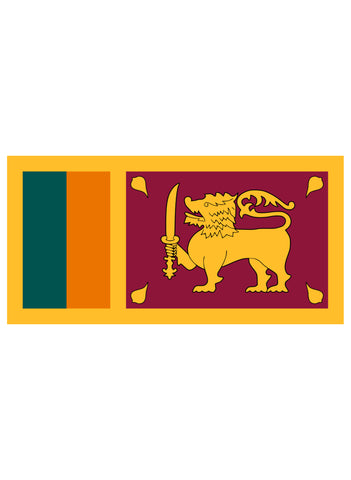 Camiseta de la bandera de Sri Lanka