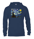 Camiseta OVNI de noche estrellada
