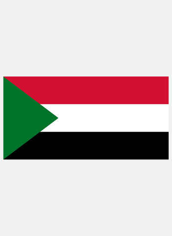 T-shirt drapeau soudanais