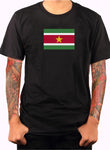 Camiseta bandera de Surinam