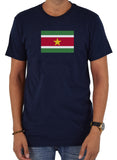 Camiseta bandera de Surinam