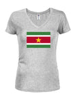 Camiseta bandera de Surinam