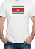 Camiseta bandera de Surinam