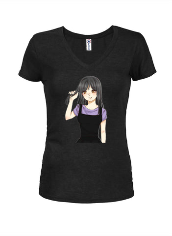 Anime - Sweetness Juniors V Neck T-Shirt