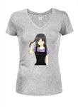 Anime - Sweetness Juniors Camiseta con cuello en V