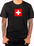 Camiseta bandera suiza