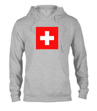 Camiseta bandera suiza