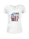 The Breakup Juniors V Neck T-Shirt