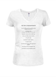 T-shirt Les Dix Commandements