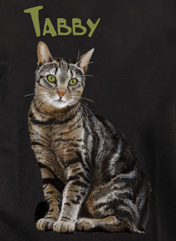 Tabby Cat Kids T-Shirt
