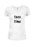 Taco Time T-shirt à col en V pour juniors