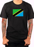 Camiseta de la bandera de Tanzania