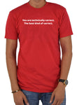 You are technically correct T-Shirt - Five Dollar Tee Shirts