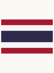 T-shirt drapeau de la Thaïlande