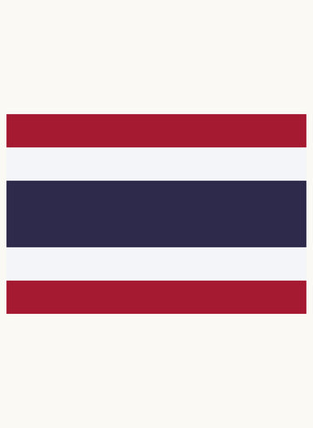 T-shirt drapeau de la Thaïlande