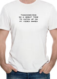 Thanksgiving is a great time to catch up on my video games T-Shirt