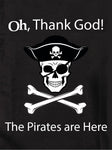 T-shirt Les pirates sont là