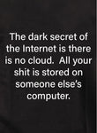 T-shirt Le sombre secret d'Internet