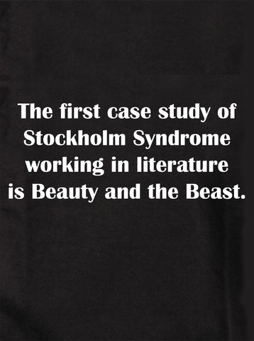 T-shirt La première étude de cas du syndrome de Stockholm