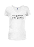La question est la question T-Shirt