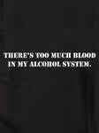 There's Too Much Blood in My Alcohol System T-Shirt - Five Dollar Tee Shirts