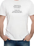 T-shirt Il y a 10 sortes de personnes dans le monde