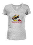 There are Very Few Problems a Monster Truck Can't Solve Juniors V Neck T-Shirt