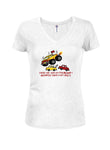 There are Very Few Problems a Monster Truck Can't Solve Juniors V Neck T-Shirt