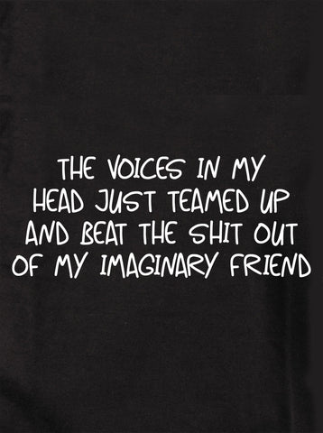 Las voces en mi cabeza simplemente se unieron Camiseta para niños