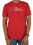 Think Outside the Quadrilateral Parallelogram T-Shirt - Five Dollar Tee Shirts