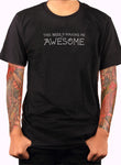 This Beer is Making Me Awesome T-Shirt - Five Dollar Tee Shirts