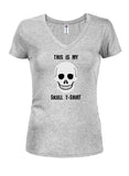 This is My Skull T-shirt col en V pour juniors