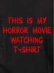 This is my horror movie watching Kids T-Shirt Kids T-Shirt