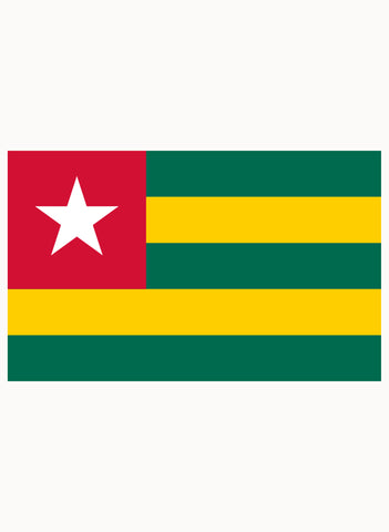 T-shirt drapeau togolais