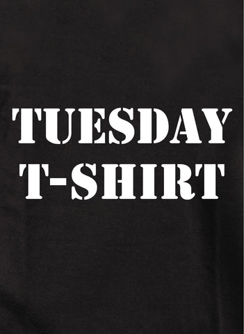 Tuesday Kids T-Shirt Kids T-Shirt