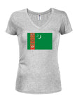 T-shirt drapeau turkmène