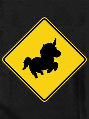 Unicorn Crossing Kids T-Shirt