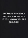 Uranus is visible to the naked eye Kids T-Shirt