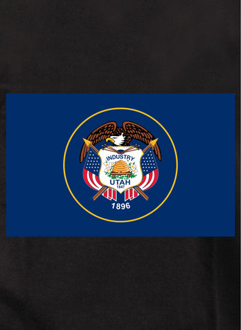 Camiseta de la bandera del estado de Utah