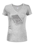 Vector Cassette Player Juniors Camiseta con cuello en V