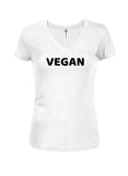Camiseta vegana con cuello en V para jóvenes