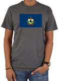 Camiseta de la bandera del estado de Vermont