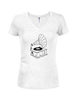 Victrola Symbol Juniors Camiseta con cuello en V